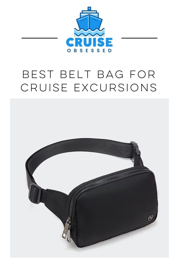 The Best Belt Bag for Cruise Shore Excursions on cruiseobsessed.com.